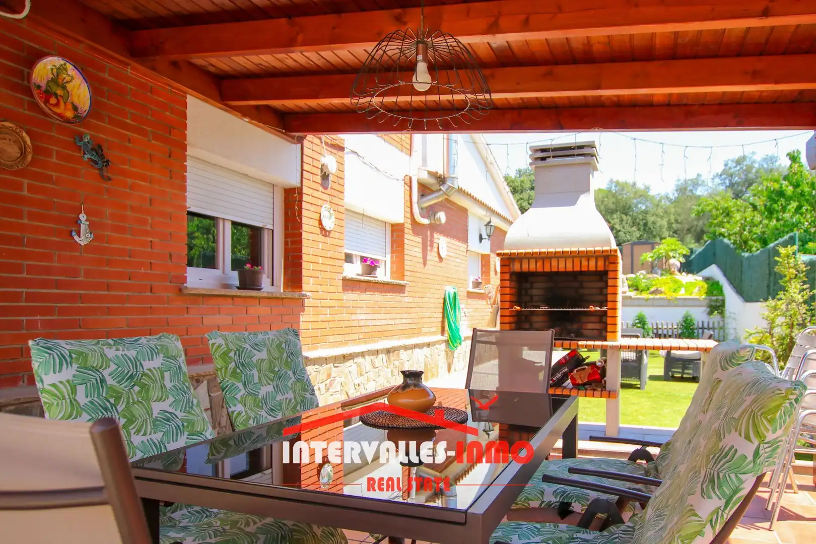 Terrace of Houses for sale in Bigues i Riells del Fai  with Air Conditioner, Heating and Private garden