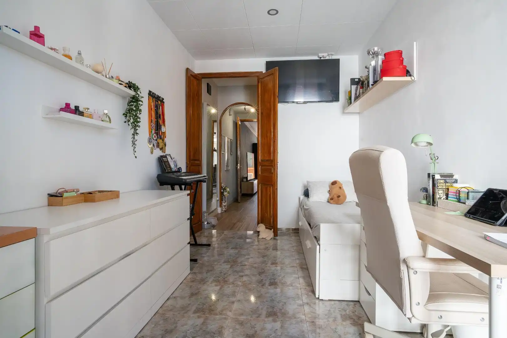 Sala de estar de Casa o chalet en venta en Terrassa con Terraza, Trastero y Balcón