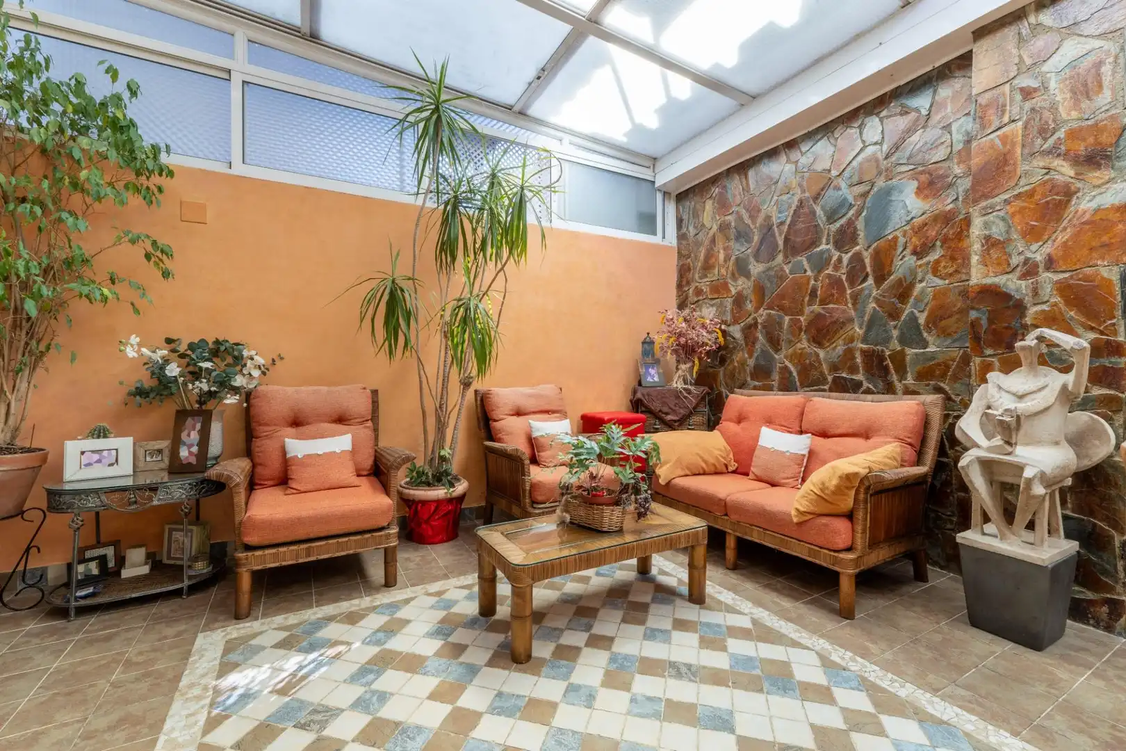 Terrace of Detached homes for sale in Córdoba  with Air Conditioner, Heating and Storage room
