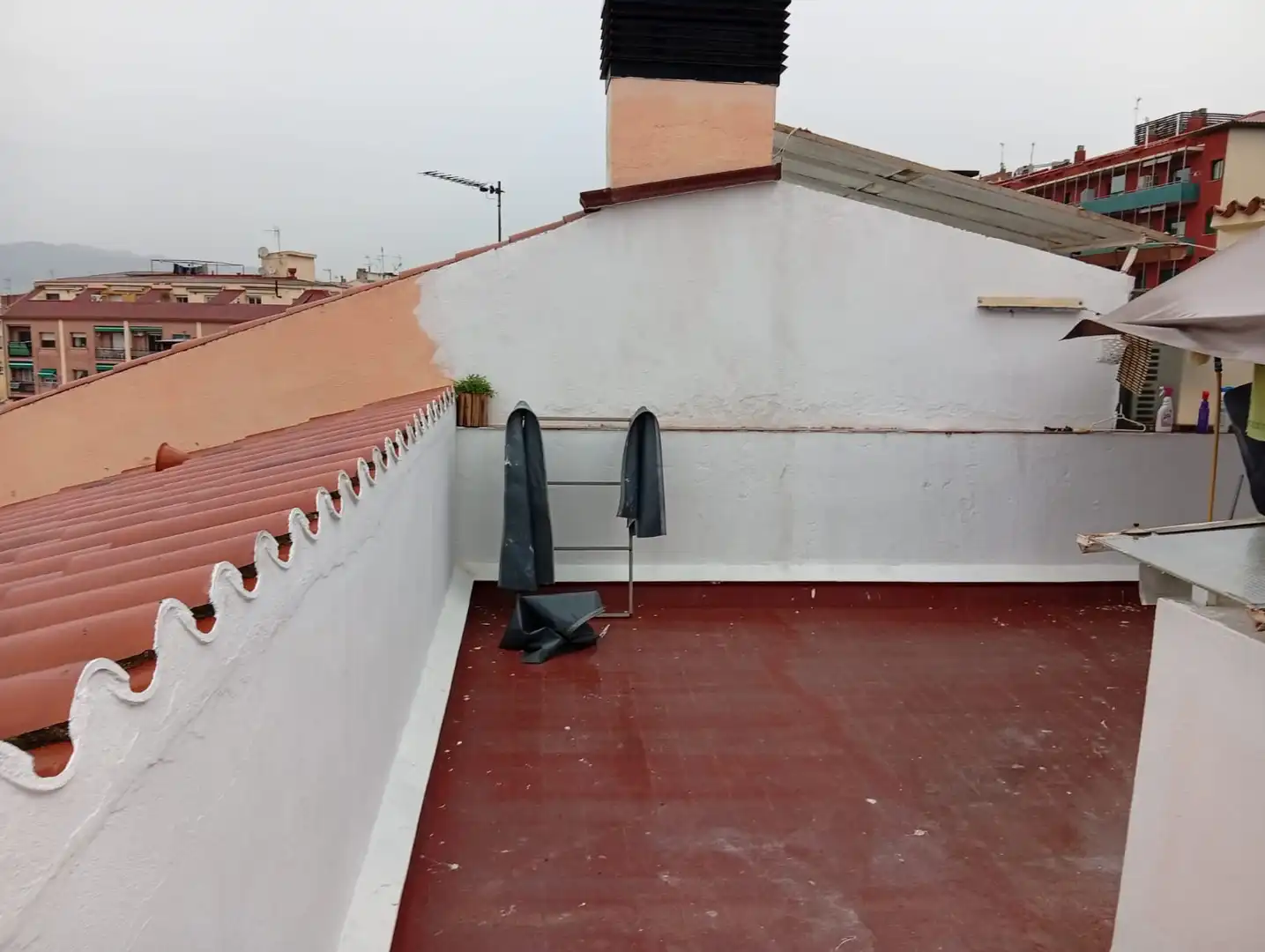 Terrassa de Casa adosada en venda en Les Franqueses del Vallès amb Aire condicionat, Calefacció i Terrassa