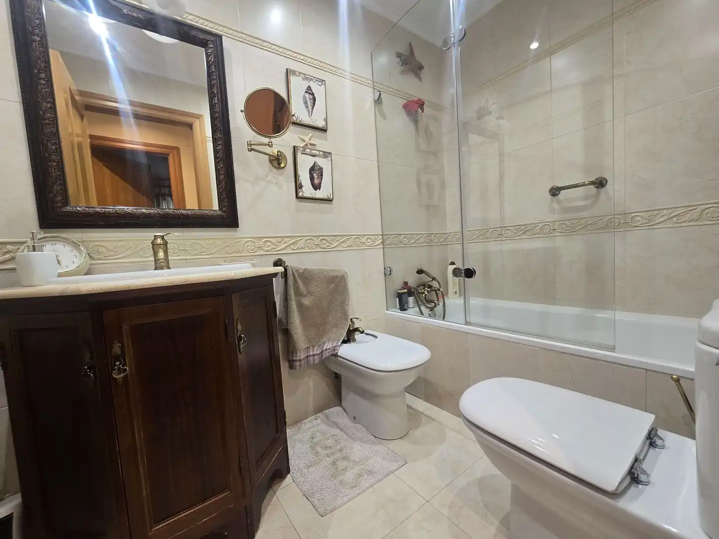 Bany de Apartament en venda en Villamediana de Iregua amb Calefacció, Jardí privat i Terrassa