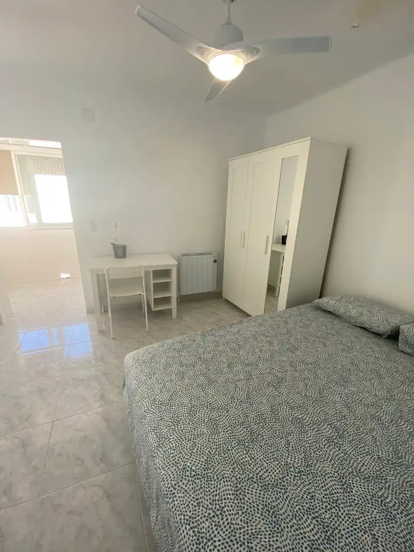 Bedroom of Attic for rent in Madrid  with Heating, Terrace and Furnished