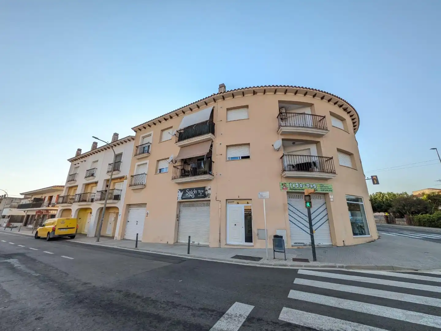 Vista exterior de Apartament en venda en Banyeres del Penedès amb Balcó