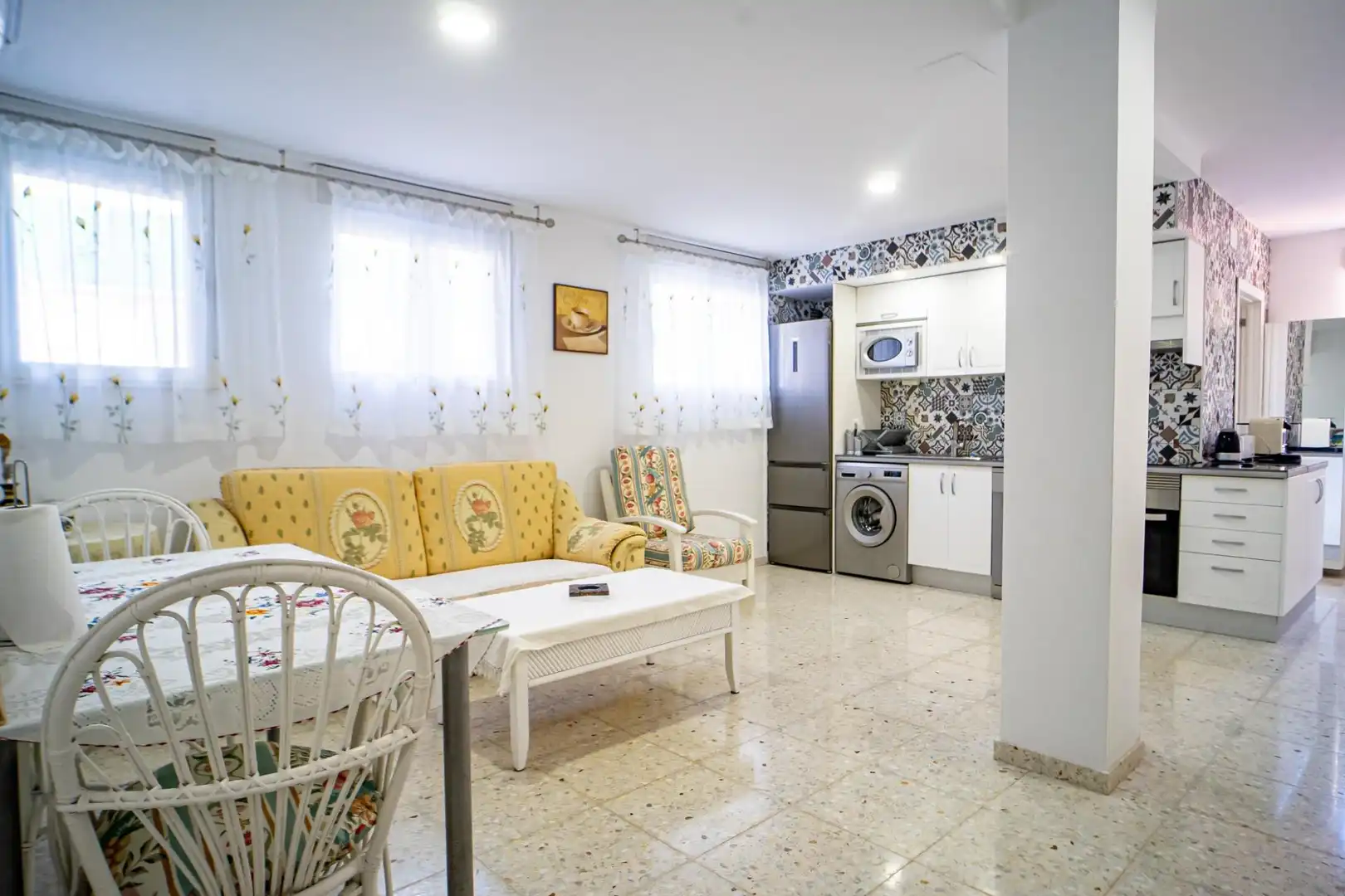 Living room of Houses for sale in L'Alfàs del Pi  with Air Conditioner, Heating and Private garden