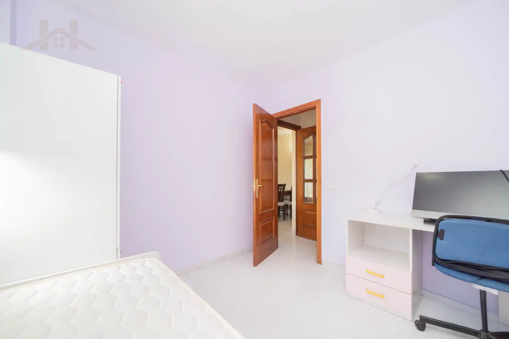 Bedroom of Flat for sale in Móstoles  with Heating, Terrace and Furnished