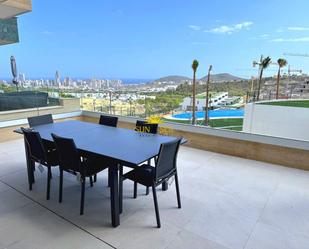 Terrassa de Apartament de lloguer en Finestrat amb Aire condicionat, Calefacció i Terrassa