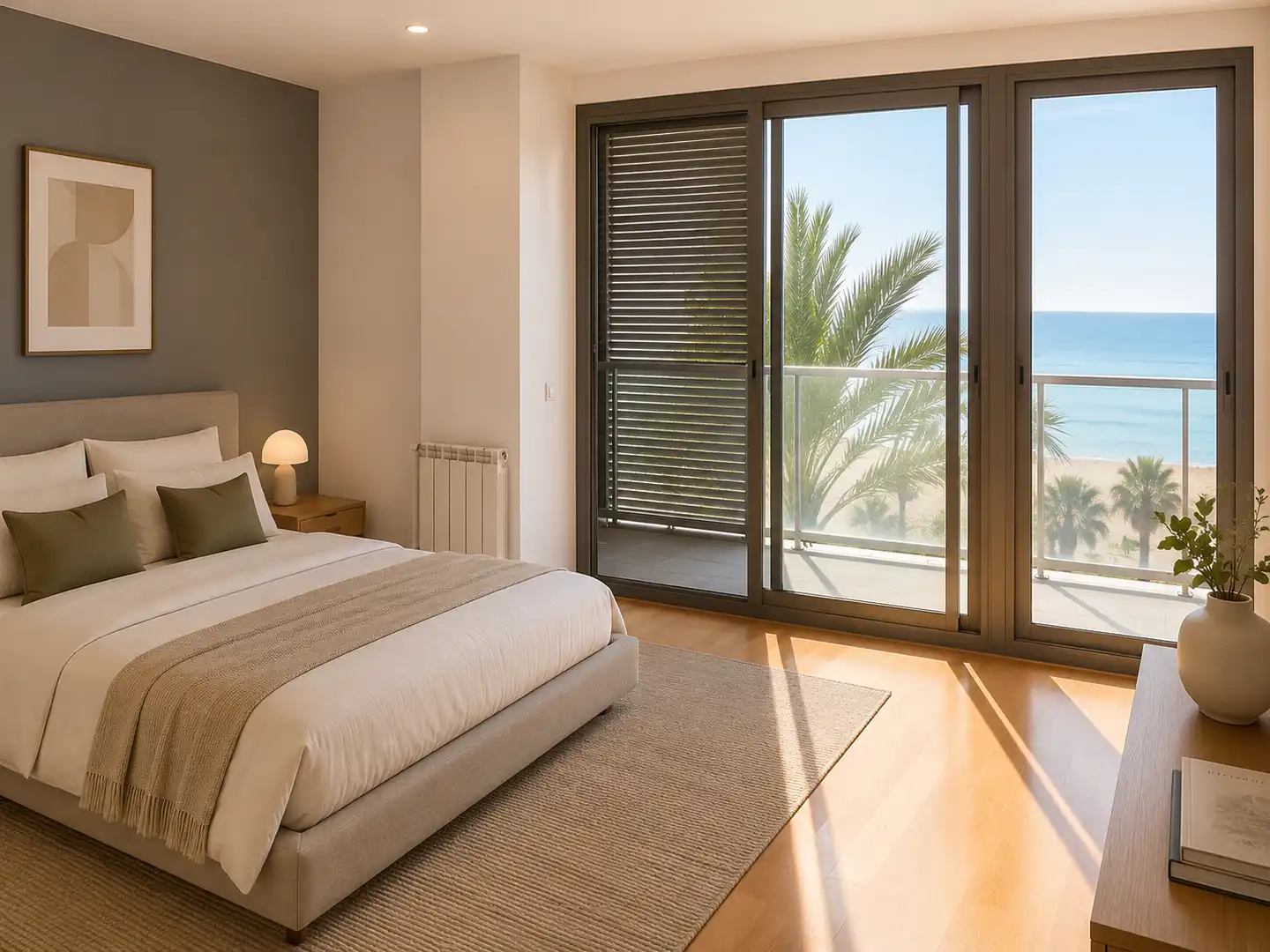 Dormitori de Pis en venda en Badalona amb Aire condicionat, Calefacció i Parquet