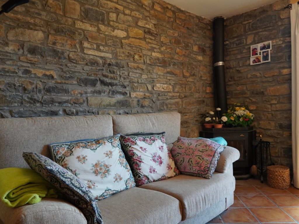 Sala d'estar de Casa o xalet en venda en Aínsa-Sobrarbe