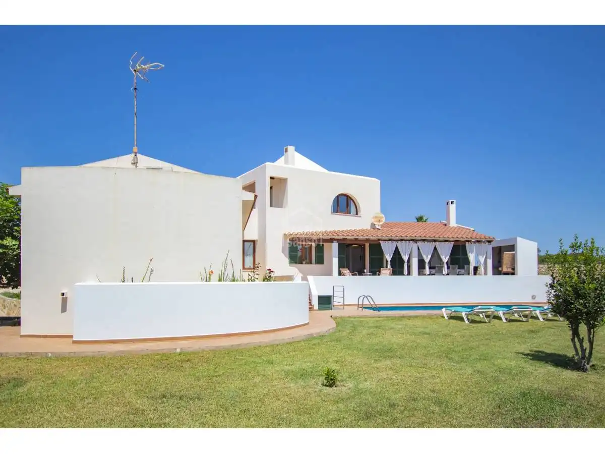 Vista exterior de Casa o chalet en venta en Ciutadella de Menorca con Calefacción, Jardín privado y Terraza