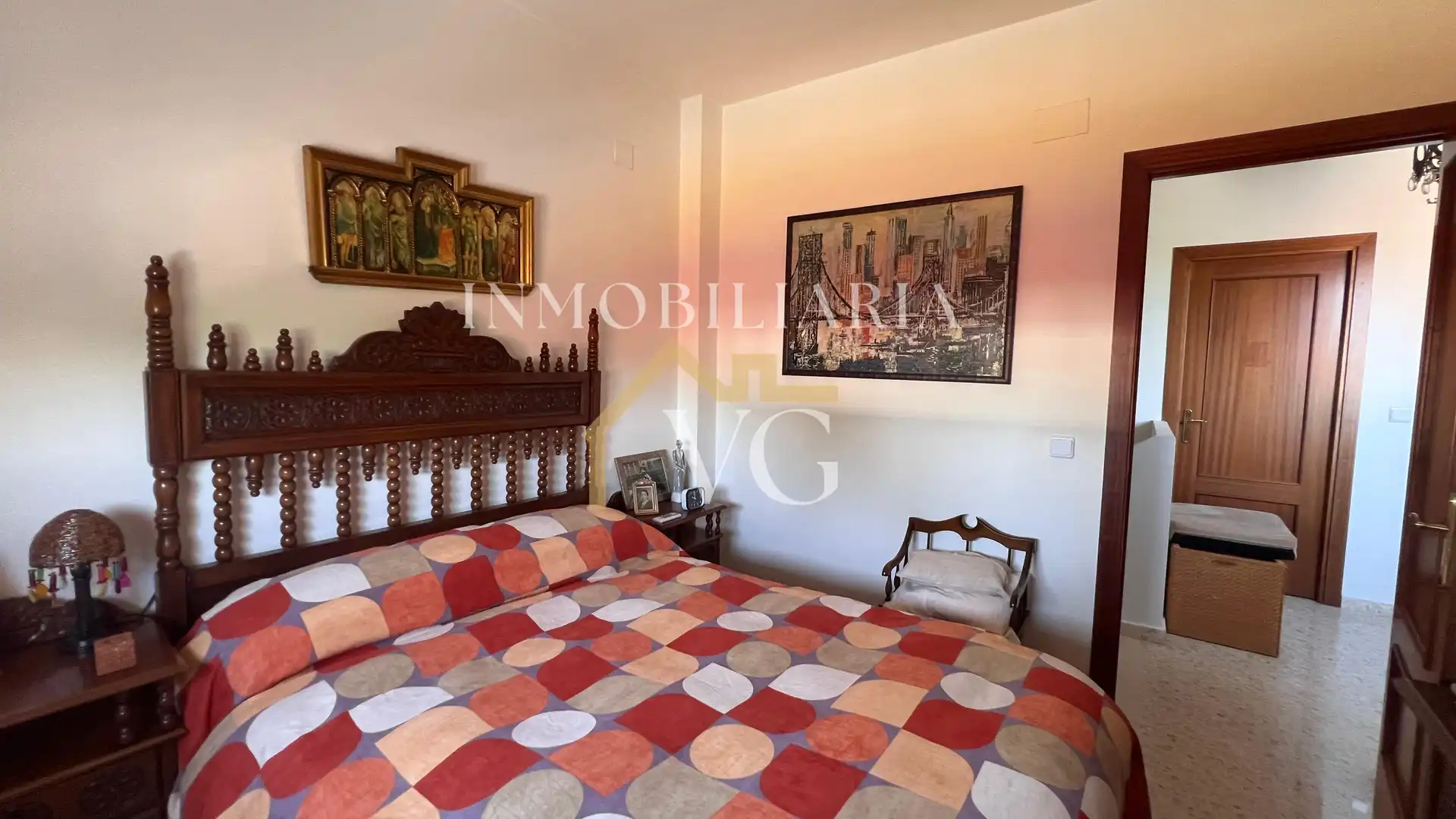 Dormitori de Casa adosada en venda en Guillena