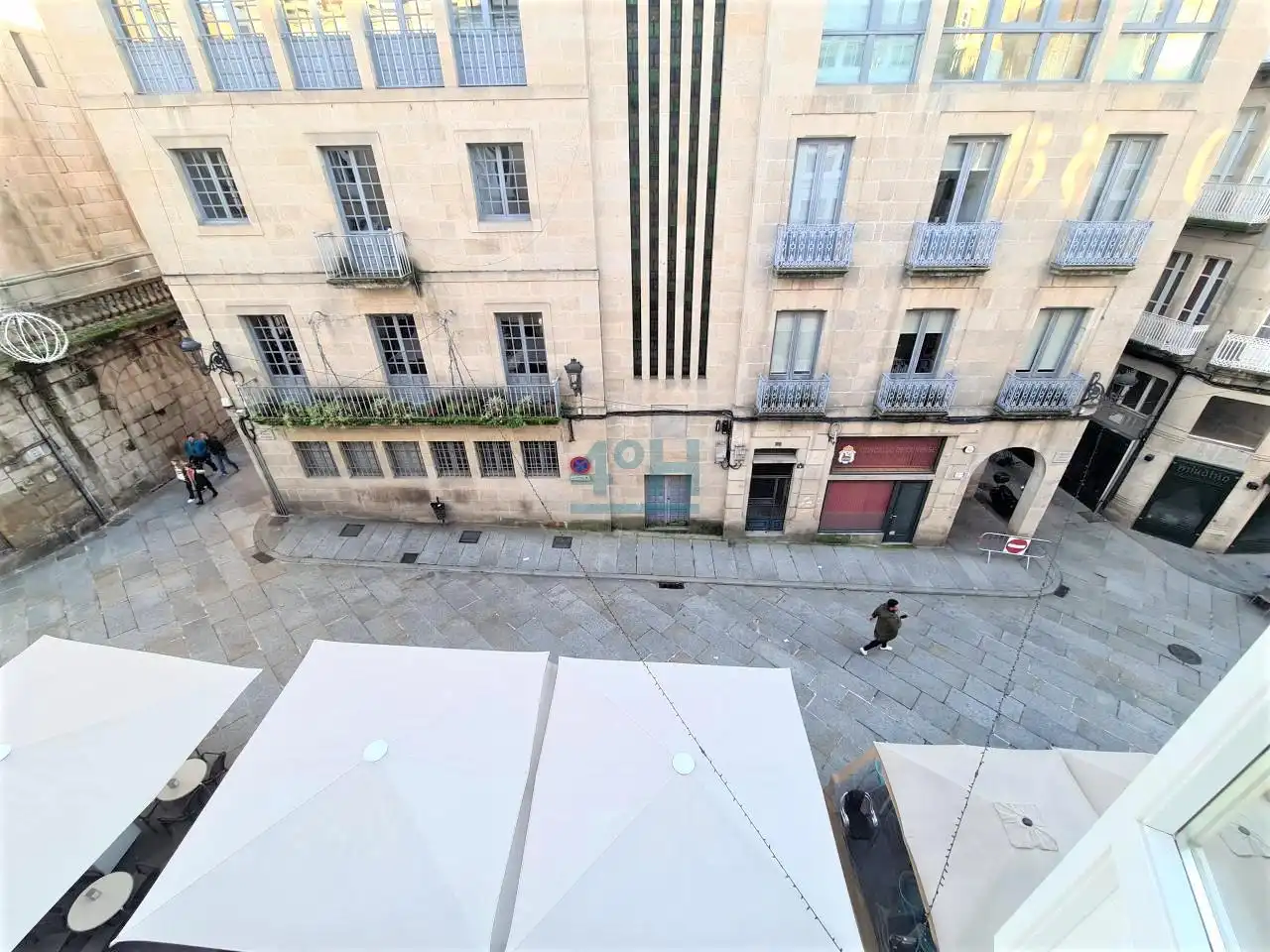Vista exterior de Estudi de lloguer en Ourense Capital  amb Calefacció i Parquet