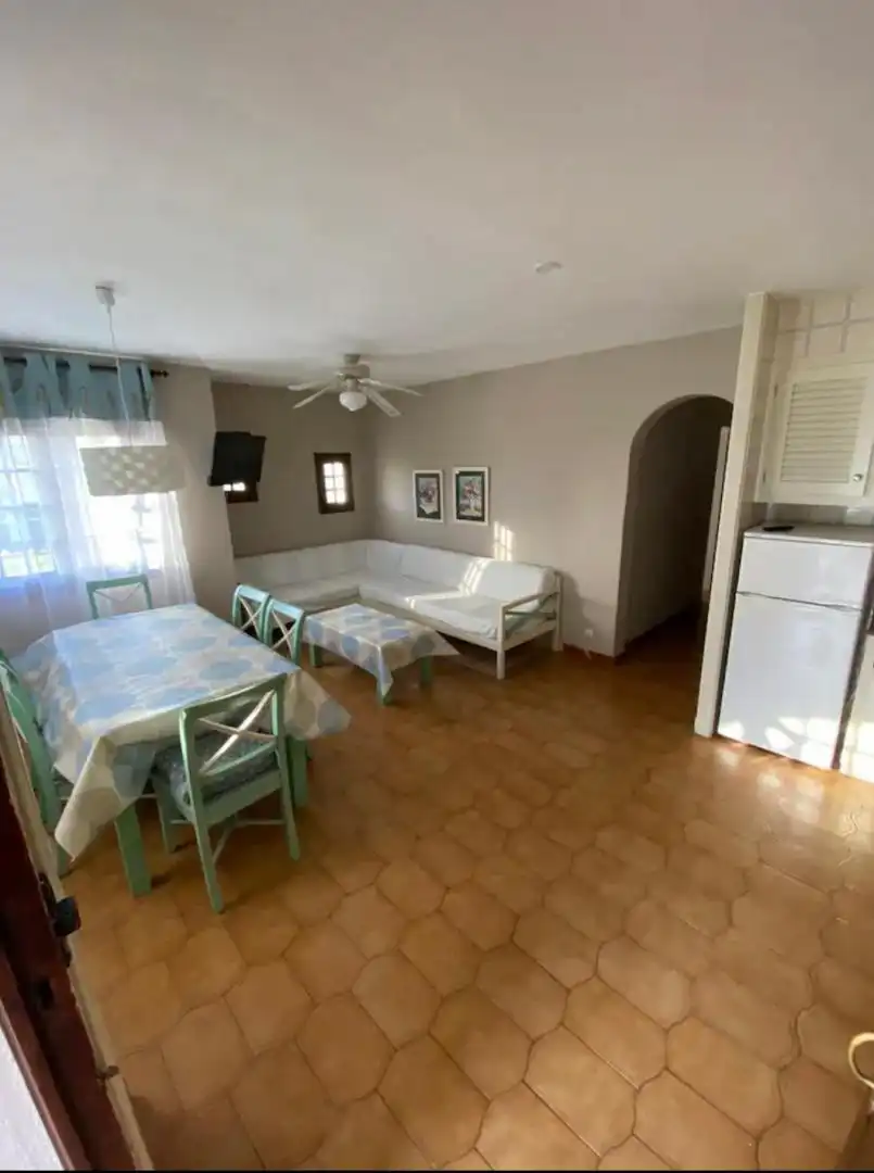 Sala d'estar de Pis en venda en Alaior amb Jardí privat, Piscina i Moblat