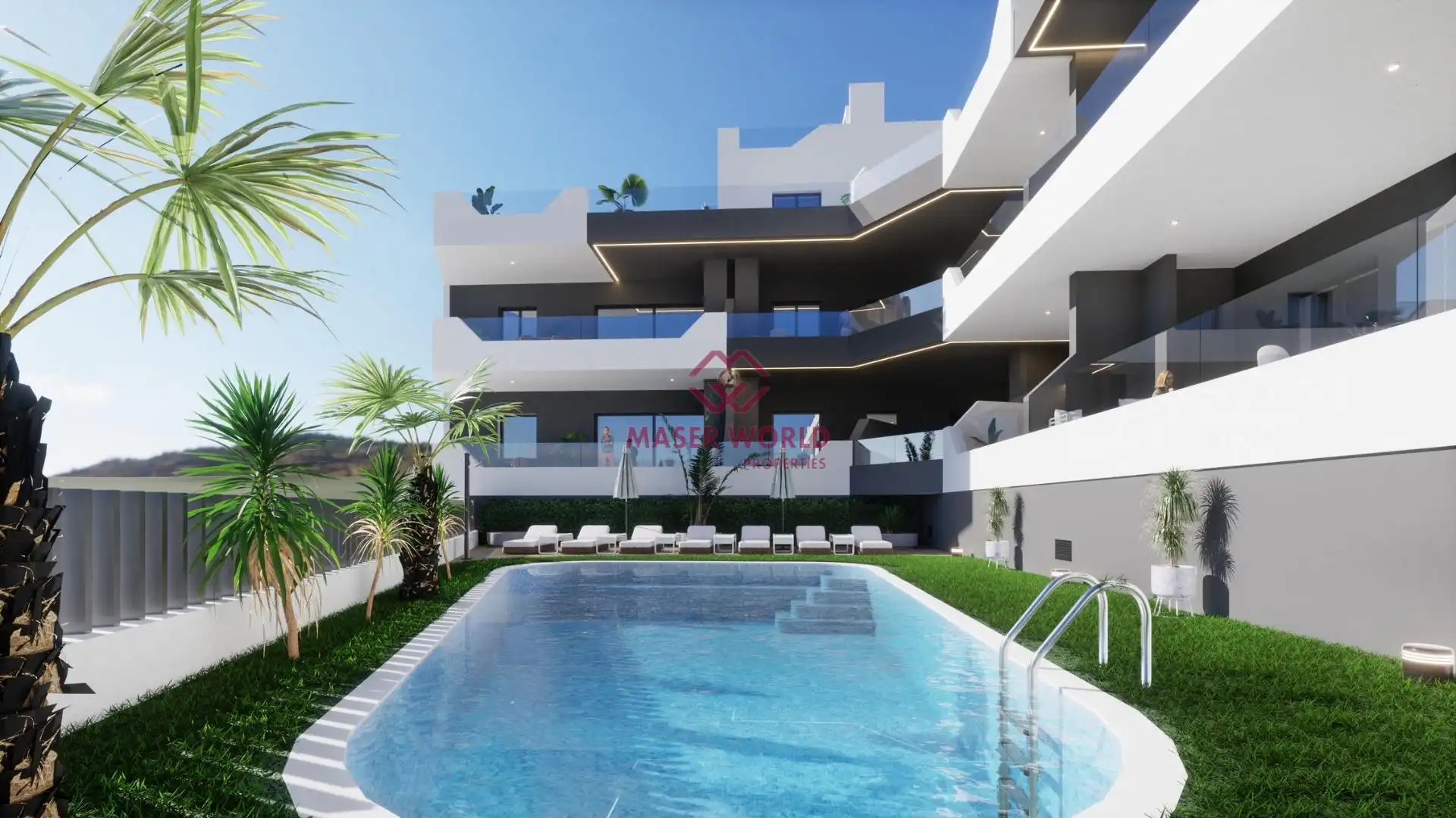 Erdgeschosswohnung mit Pool zum Verkauf in Benijófar