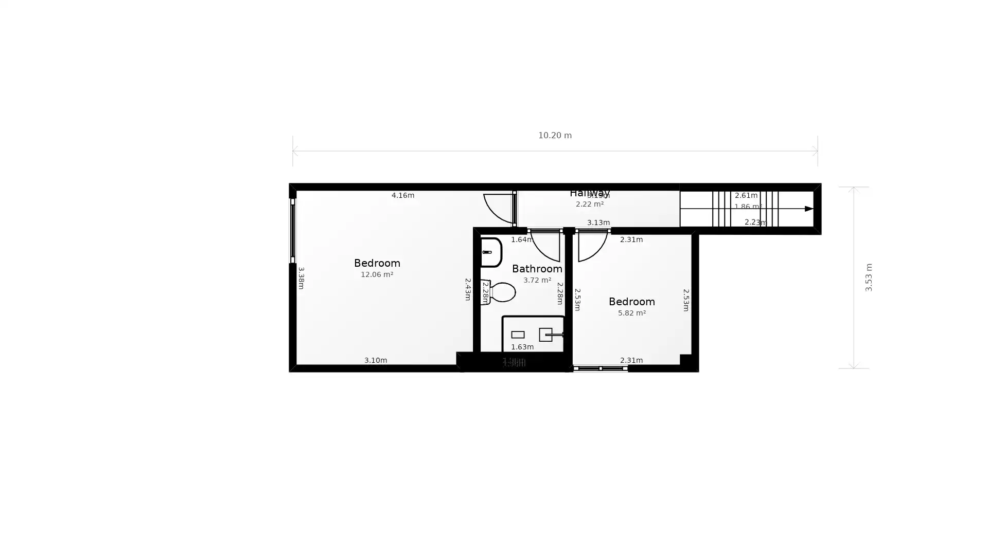Ático en venta en Valencia con Aire acondicionado, Trastero y Balcón