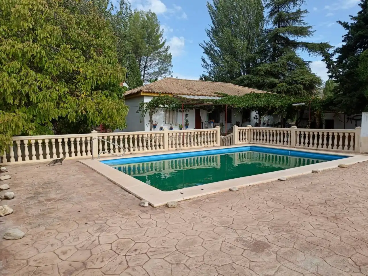 Schwimmbecken von Country house zum Verkauf in Montefrío mit Klimaanlage, Privatgarten und Terrasse