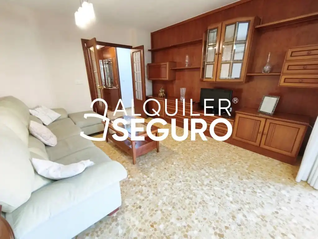Living room of Flat for rent in Alicante / Alacant  with Air Conditioner, Terrace and Swimming Pool