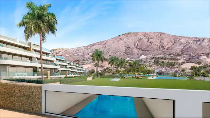 Duplex avec piscine à vendre à Balcón de Finestrat - Terra Marina, imagen 4
