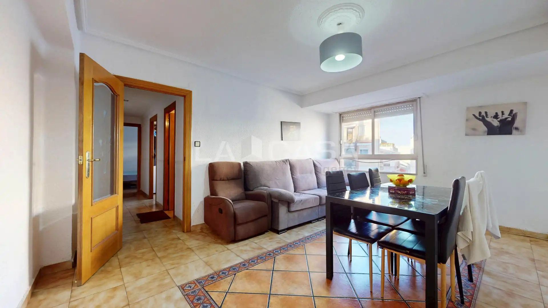 Living room of Flat for sale in  Valencia Capital  with Storage room and Balcony