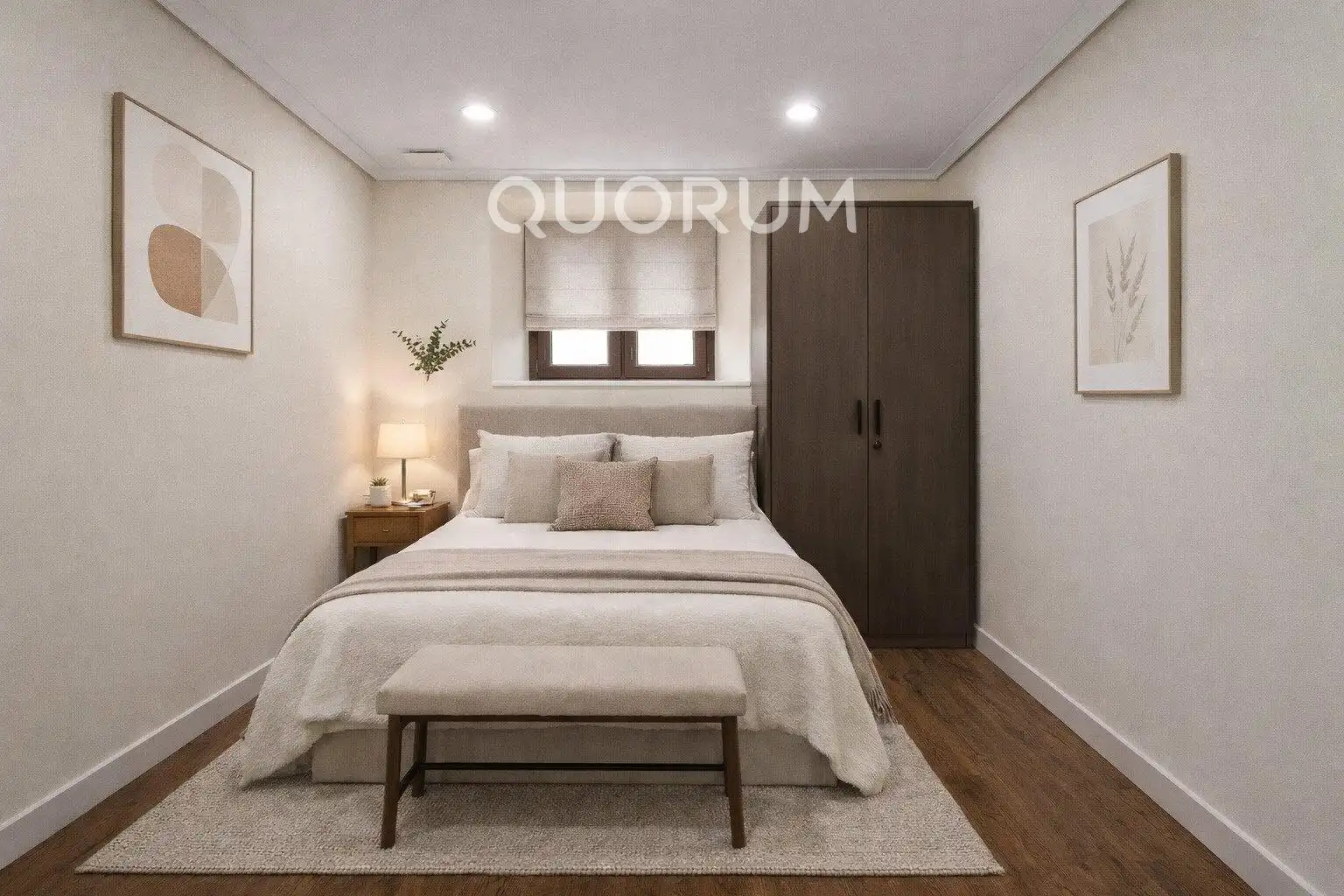 Schlafzimmer von Wohnung zum Verkauf in Basauri  mit Heizung