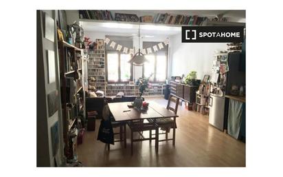 Sala d'estar de Pis de lloguer en  Barcelona Capital amb Aire condicionat, Calefacció i Moblat