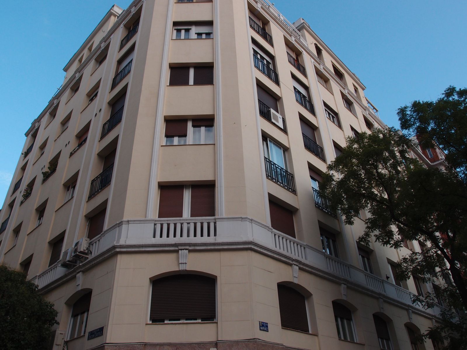 Vista exterior de Pis de lloguer en  Madrid Capital amb Aire condicionat i Calefacció