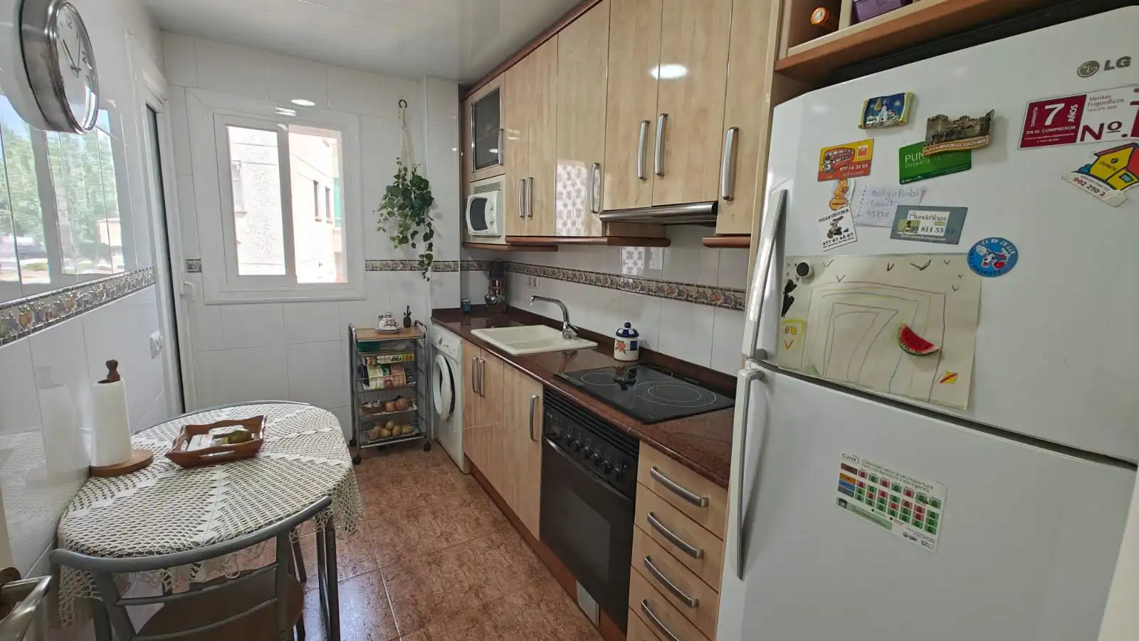 Cocina de Piso en venta en Cunit con Aire acondicionado, Amueblado y Horno