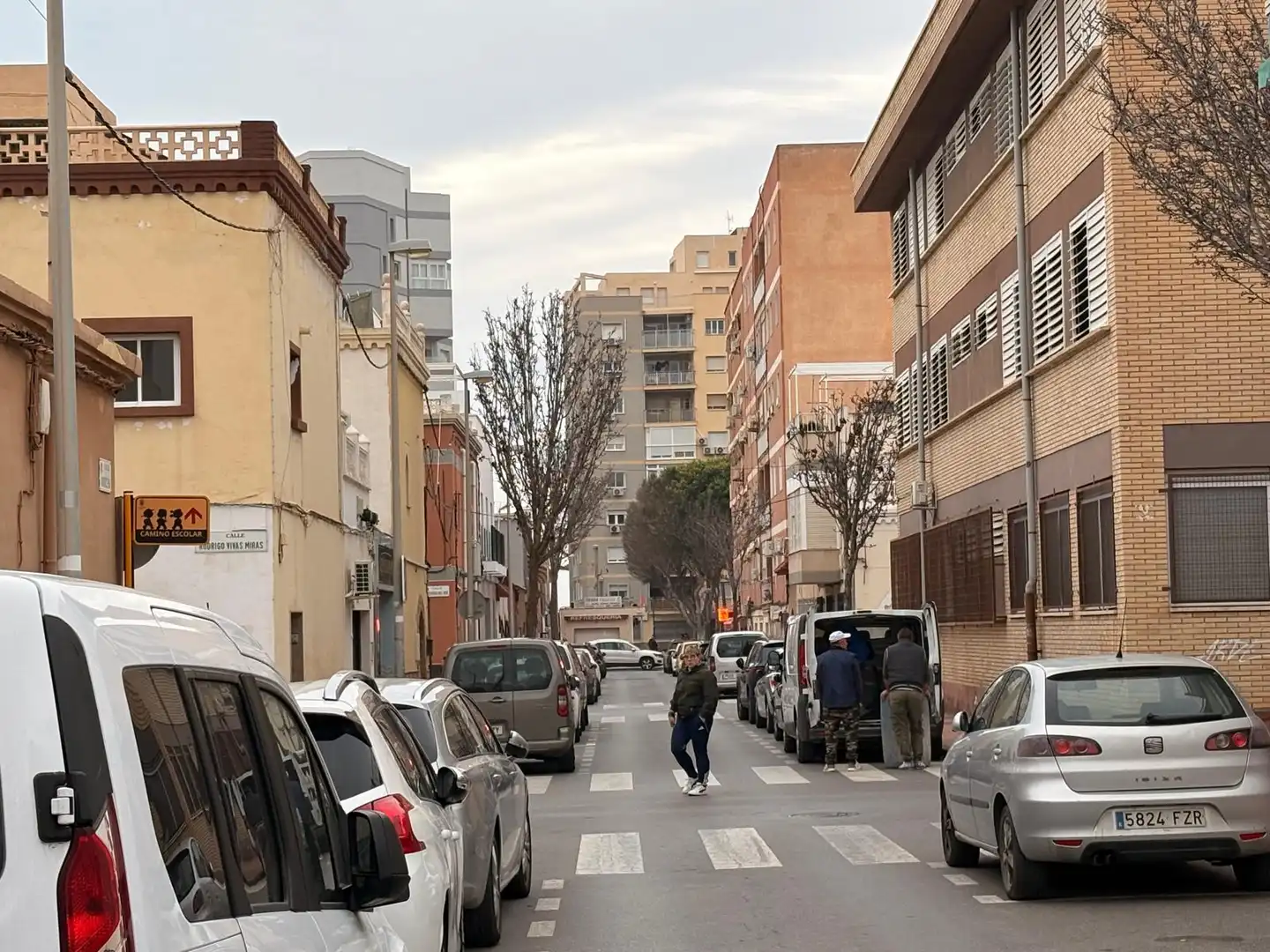 Vista exterior de Casa adosada en venda en Almería
