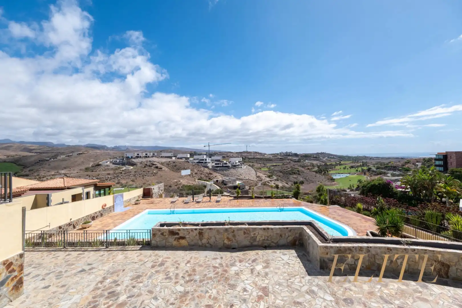 Piscina de Casa o xalet en venda en Salobre Golf