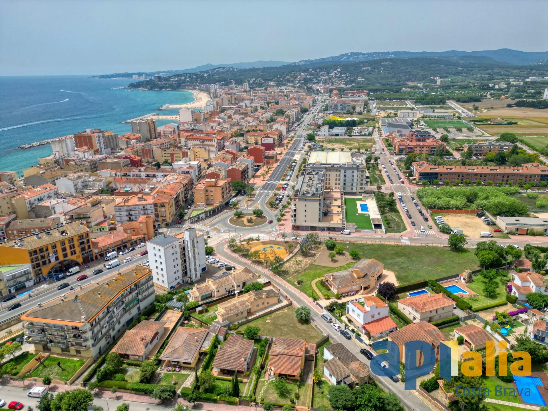 Vista exterior de Planta baixa en venda en Calonge i Sant Antoni amb Calefacció i Balcó