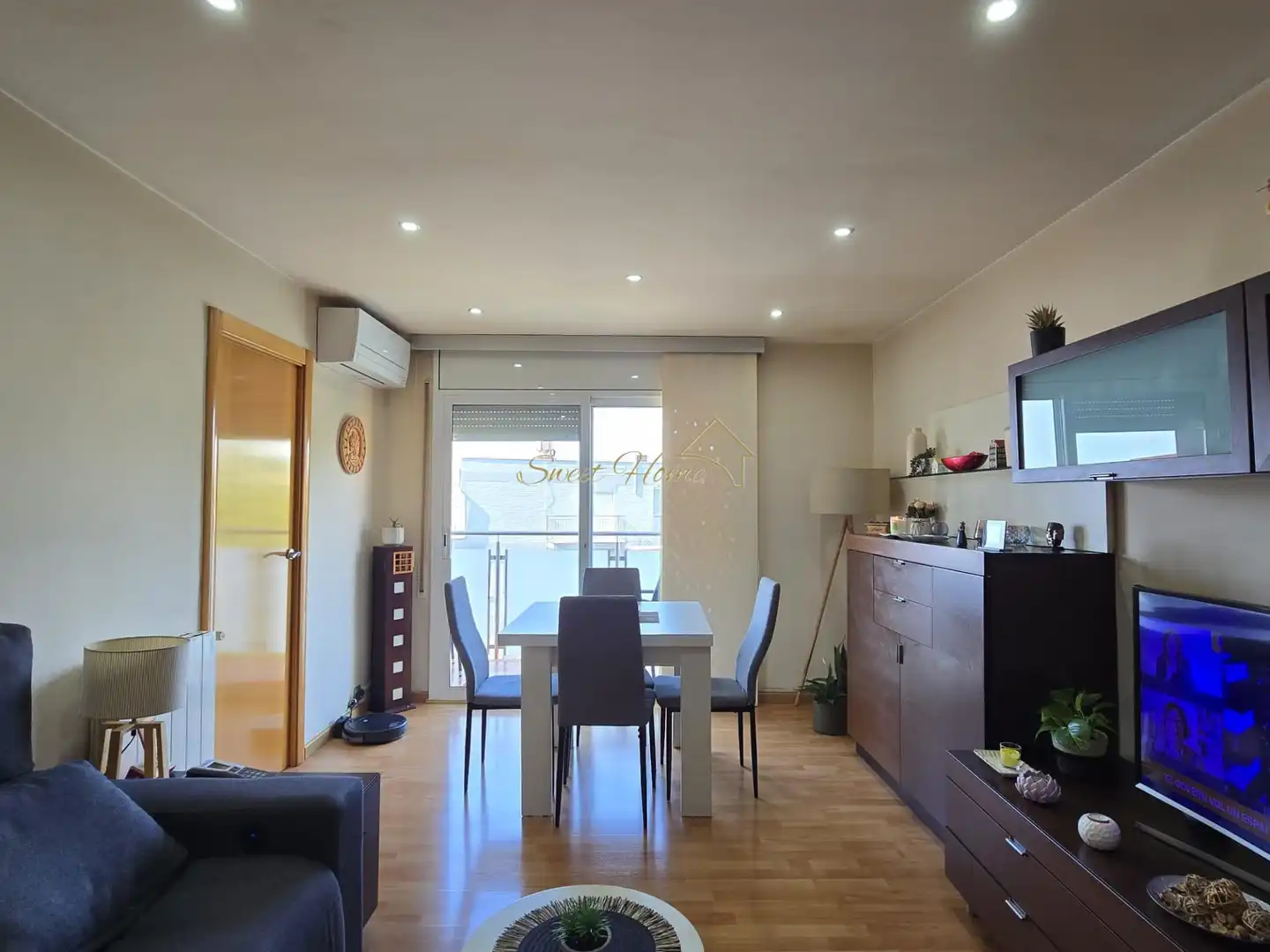 Sala de estar de Ático en venta en Montgat con Aire acondicionado, Calefacción y Terraza