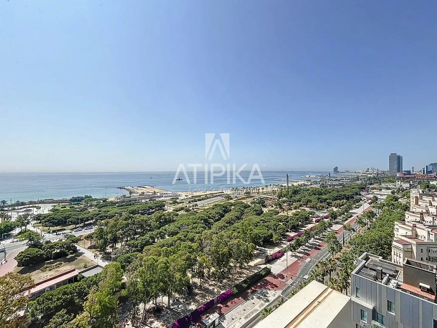 Vista exterior de Ático en venta en Barcelona con Aire acondicionado, Parquet y Terraza