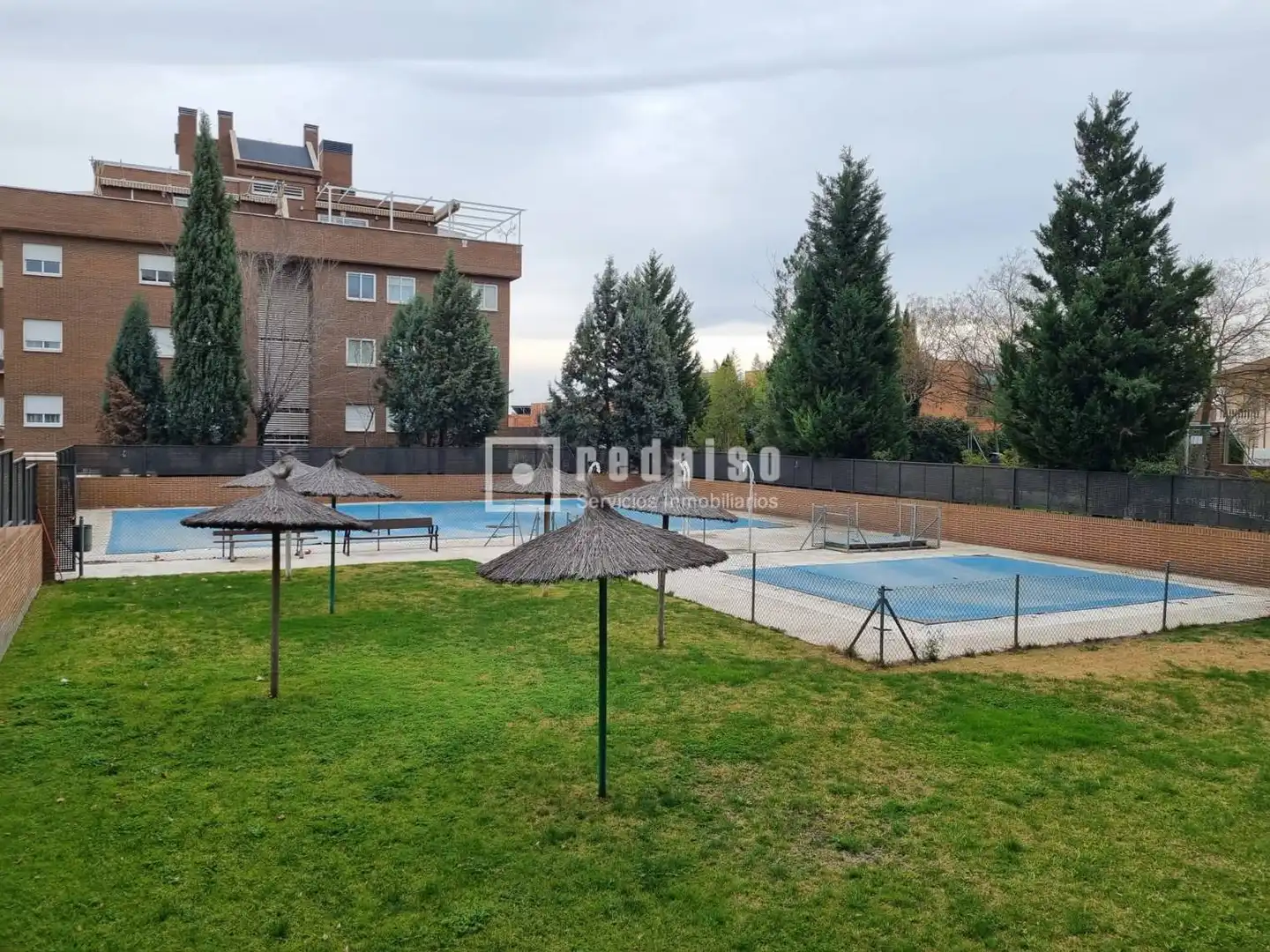 Swimming pool of Flat for rent in Rivas Futura