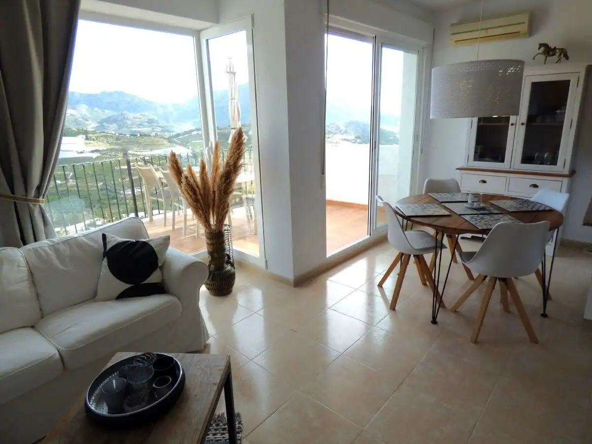 Living room of Detached homes for sale in Callosa d'en Sarrià  with Air Conditioner, Heating and Private garden