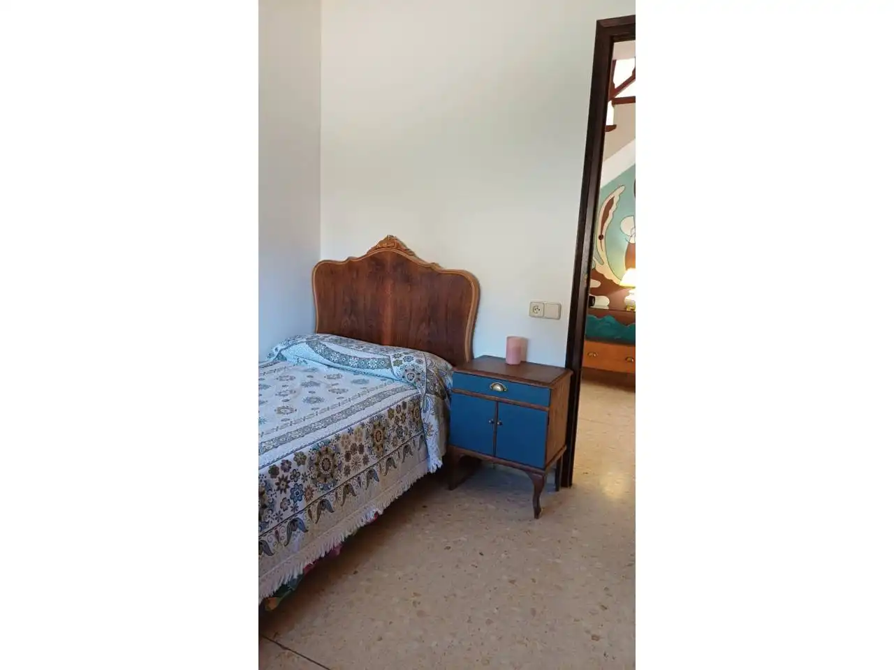 Habitación de Casa o chalet de alquiler en Vilanova de Meià con Calefacción, Terraza y Amueblado