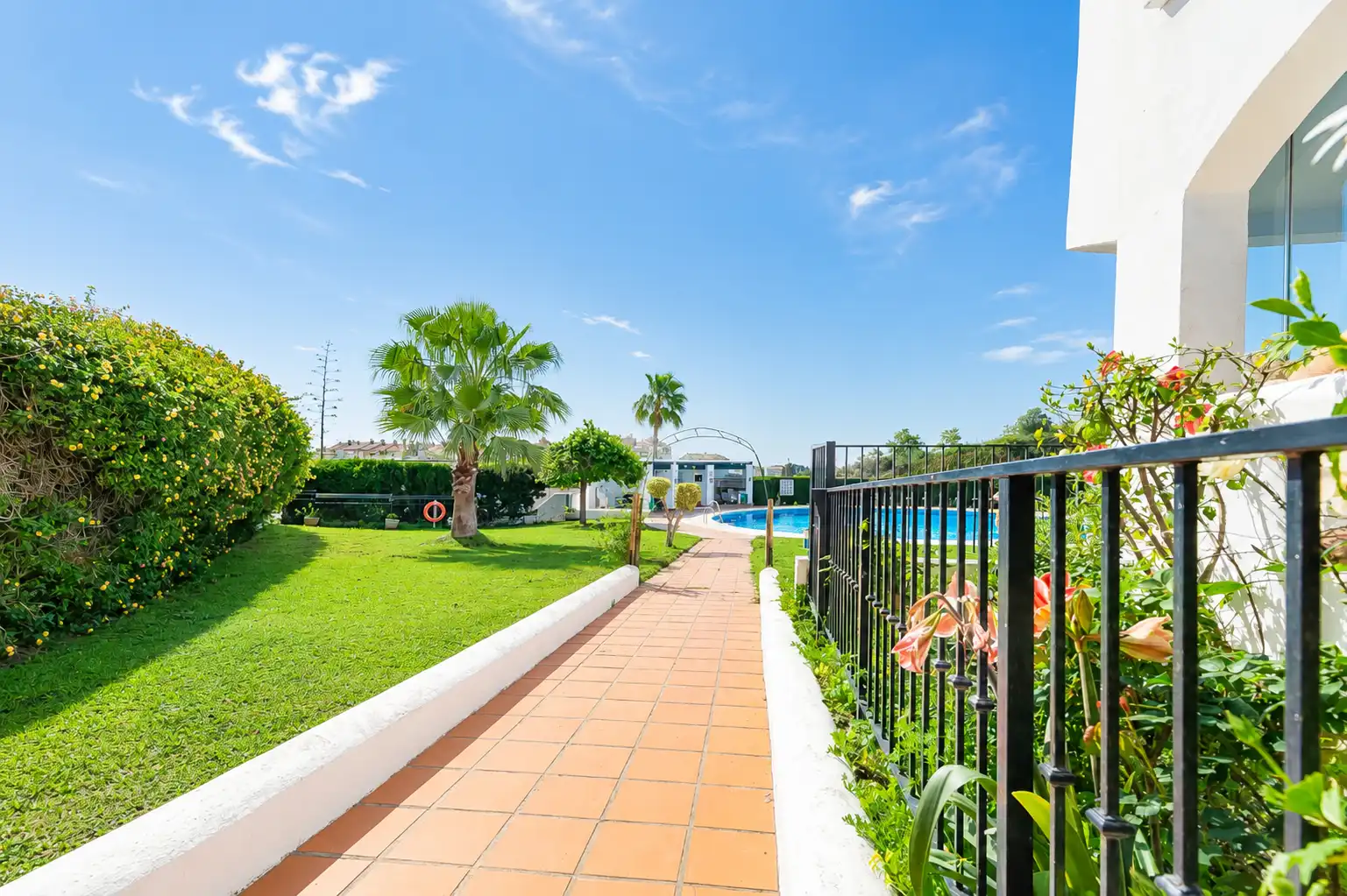Terraza de Piso en venta en Benalmádena con Aire acondicionado, Terraza y Amueblado
