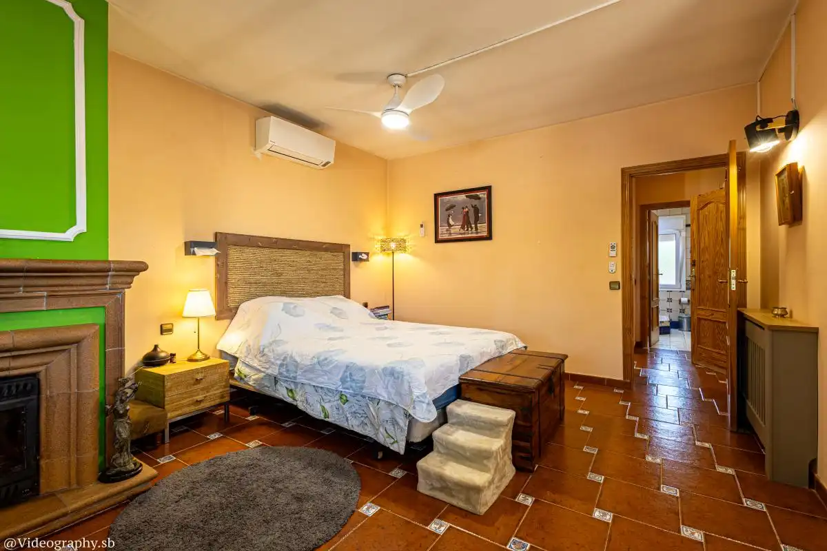 Bedroom of Houses for sale in Guadarrama  with Heating, Private garden and Swimming Pool