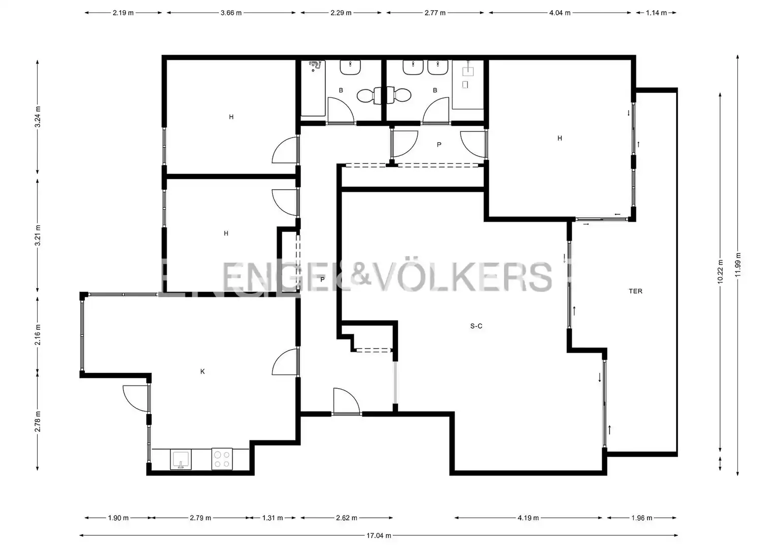 Piso en venta en Villanueva de la Cañada con Calefacción, Terraza y Trastero