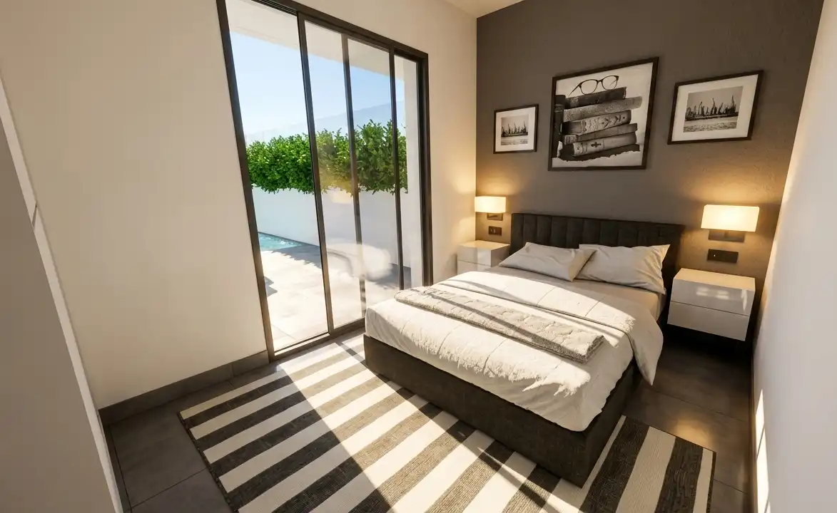 Dormitori de Casa o xalet en venda en Torre-Pacheco amb Calefacció, Jardí privat i Terrassa