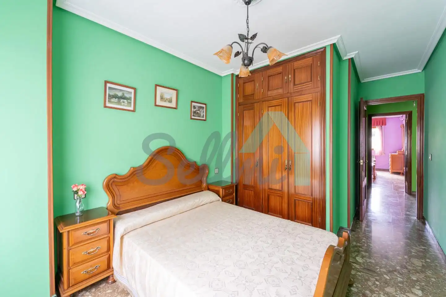 Bedroom of Flat for sale in Allande  with Heating, Terrace and Storage room