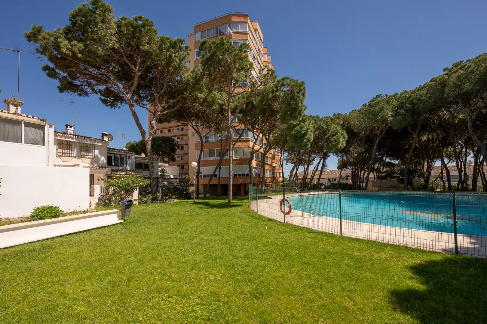 Schwimmbecken von Wohnungen zum Verkauf in Mijas mit Terrasse, Schwimmbad und Möbliert