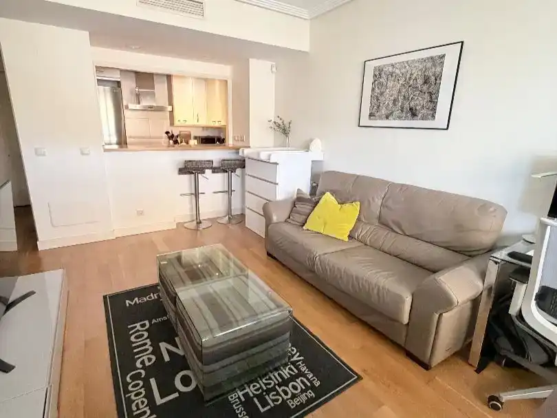 Sala de estar de Piso en venta en Hortaleza