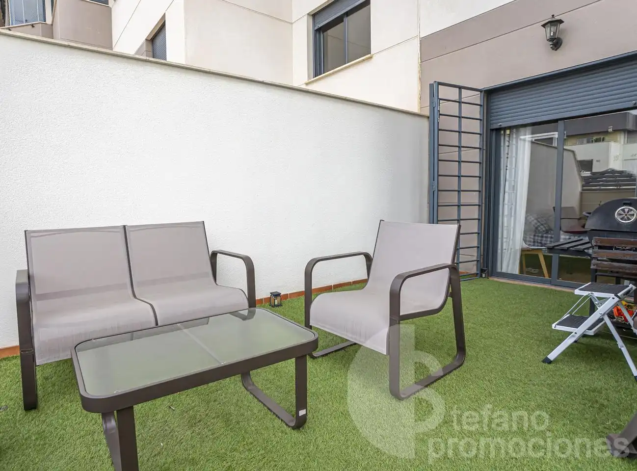 Terrace of Ground floor for sale in Málaga  with Air Conditioner, Private garden and Parquet flooring