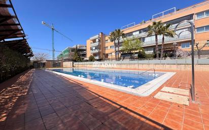 Swimming pool of Flat for sale in Cáceres Capital  with Heating, Terrace and Storage room
