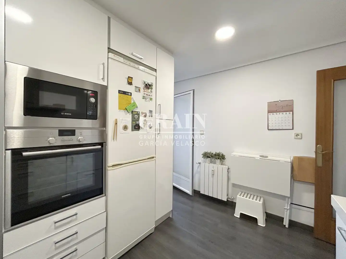 Kitchen of Flat for rent in Albacete  with Air Conditioner, Heating and Storage room