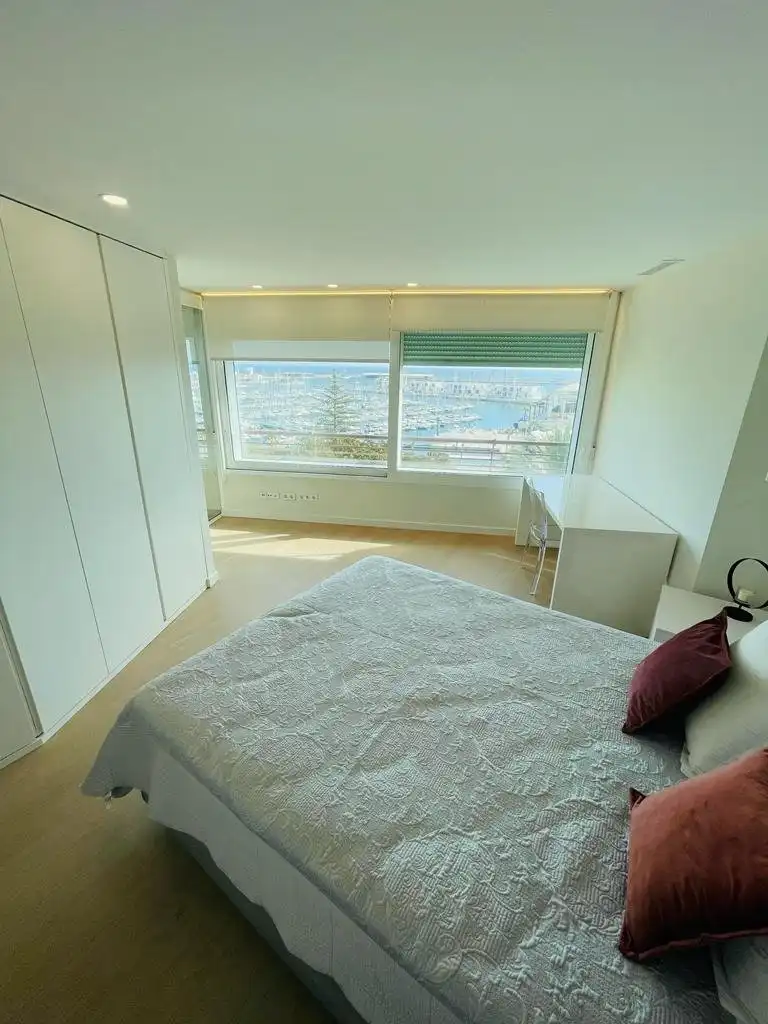 Schlafzimmer von Wohnung zur Miete in Alicante / Alacant mit Klimaanlage, Heizung und Parkett