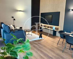 Living room of Attic to rent in  Valencia Capital  with Air Conditioner, Heating and Terrace