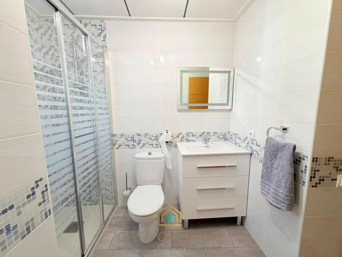 Baño de Casa adosada en venta en Xàtiva con Aire acondicionado, Calefacción y Terraza