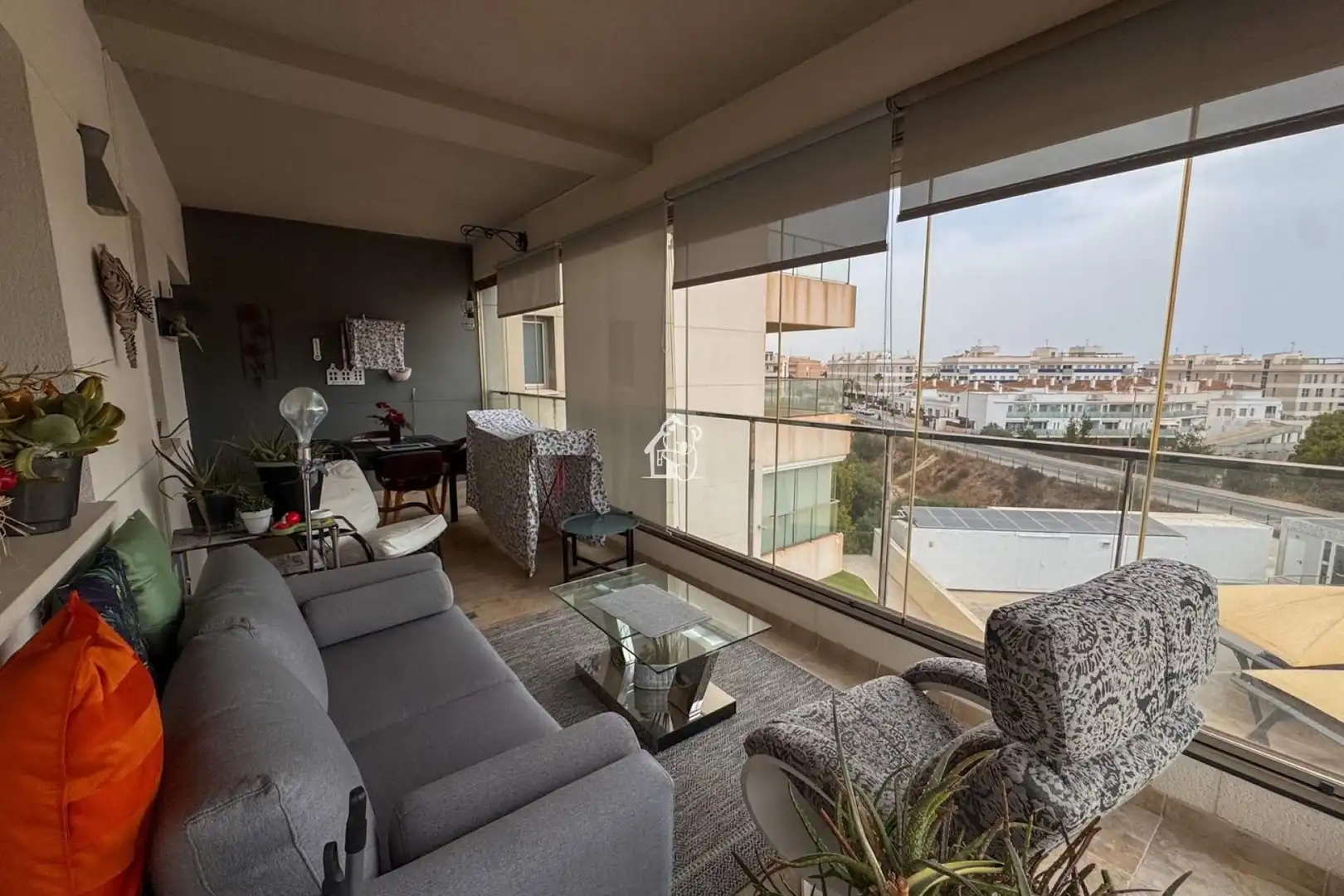 Balcony of Apartments for rent in Orihuela  with Air Conditioner, Terrace and Swimming Pool