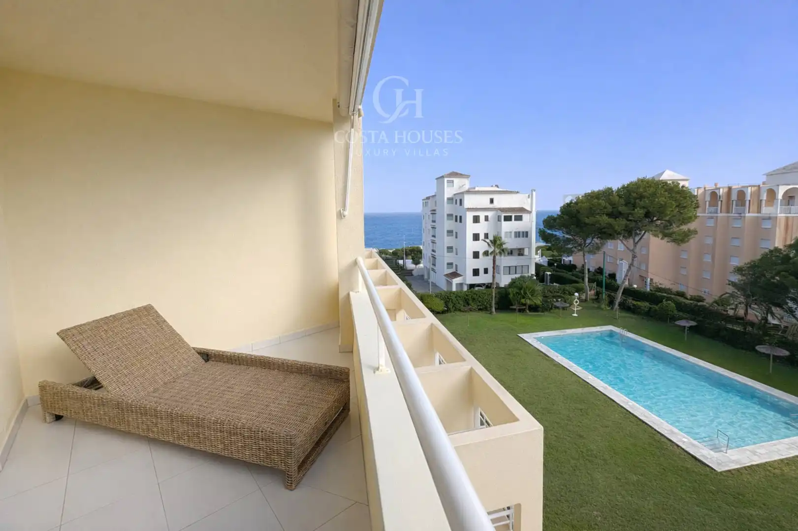 Bedroom of Apartments for sale in Jávea / Xàbia  with Air Conditioner, Private garden and Terrace