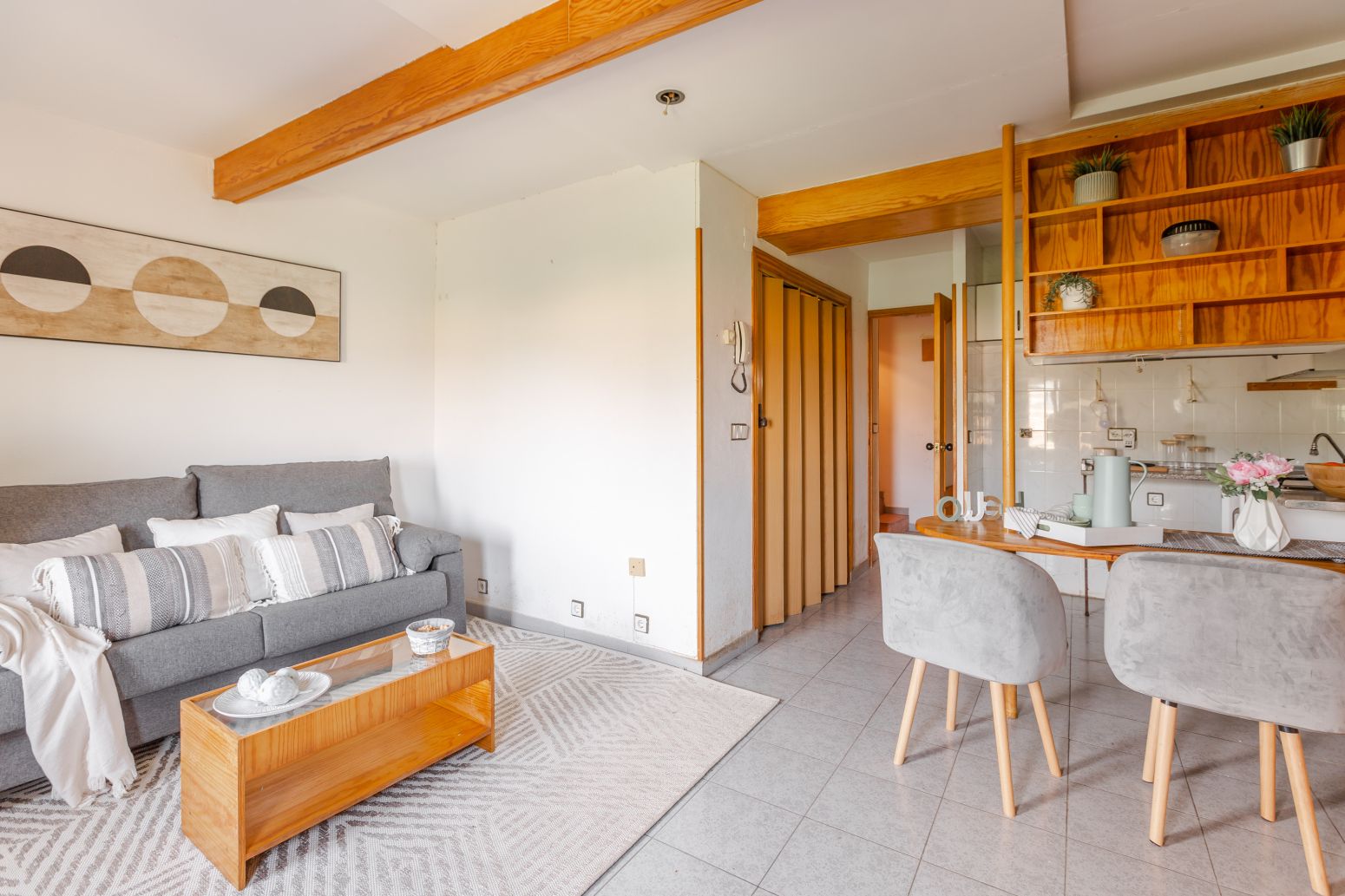 Living room of Flat for sale in  Pamplona / Iruña  with Heating